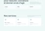 create a modern responsive business website